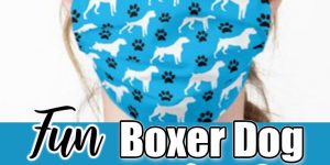 Fun Boxer Dog Masks